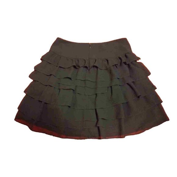 SOLD- Express Tiered Mini Skirt - Picture 2 of 9